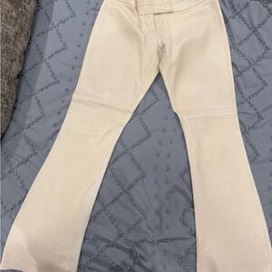 Cache Ivory Wide Leg Jeans